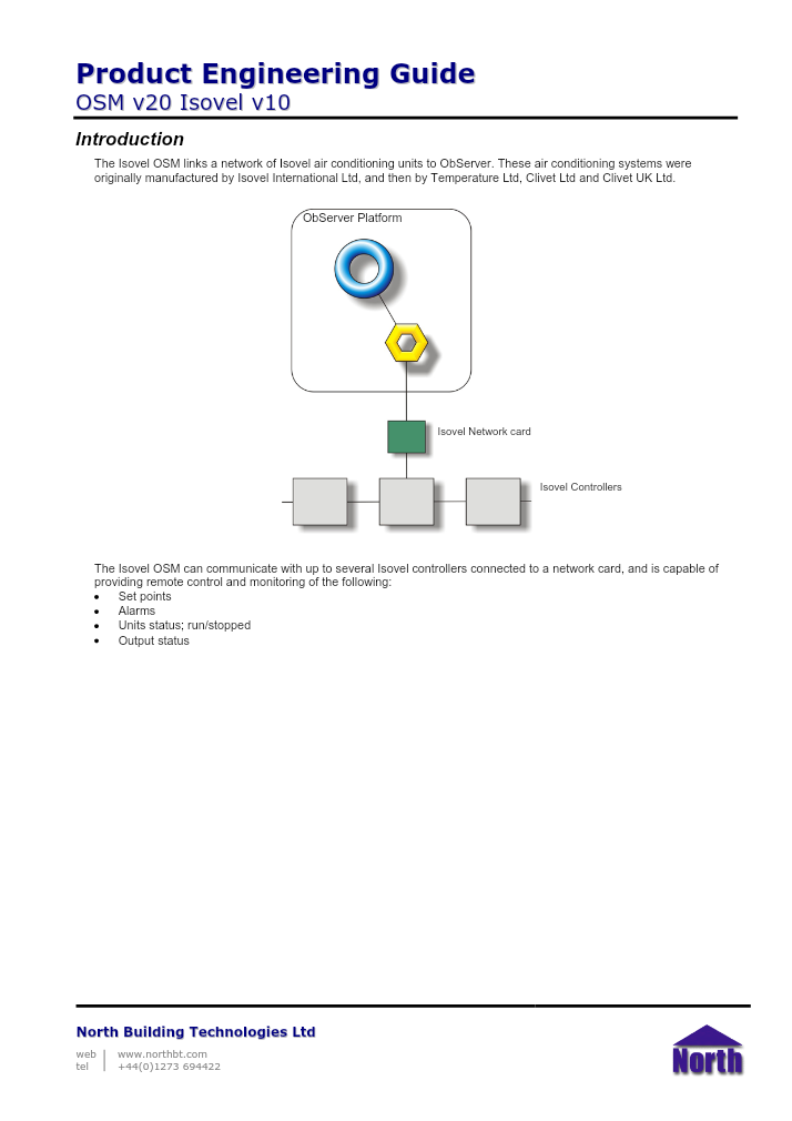 Preview thumbnail of page 1 of the Isovel Engineering Guide PDF document.
